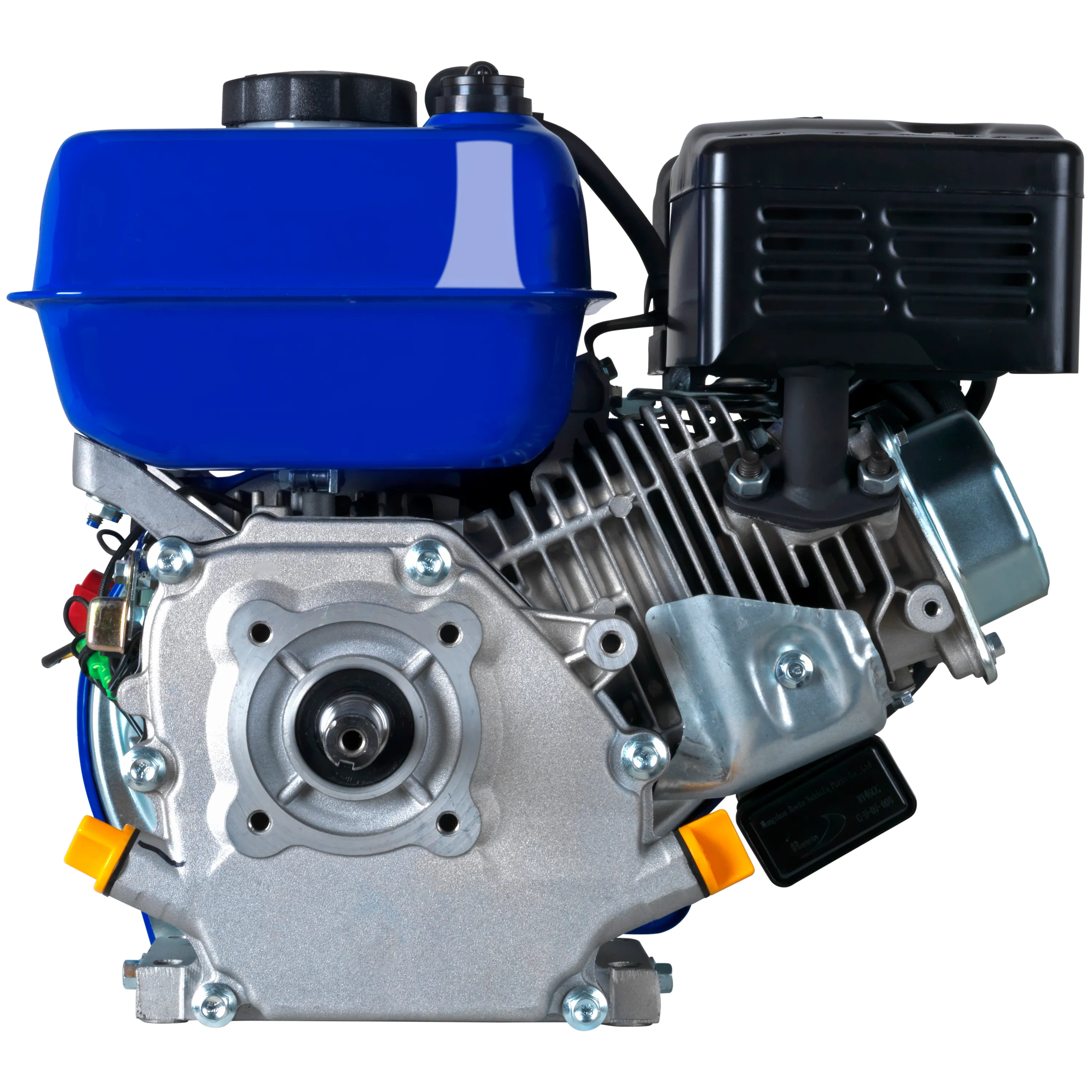 208cc 3/4-Inch Shaft Recoil/Electric Start Gasoline Engine