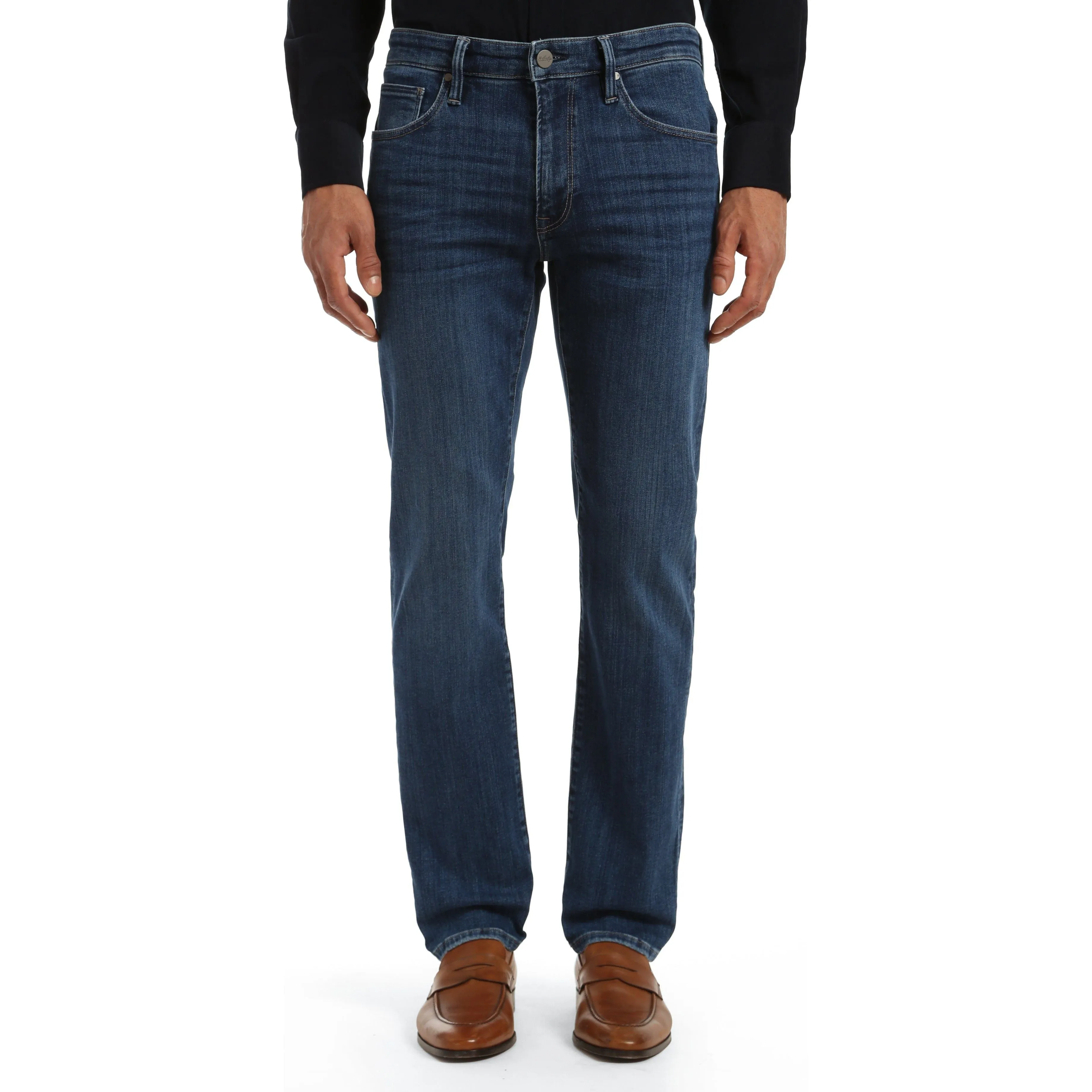 34 Heritage Courage Deep Brushed Organic Denim