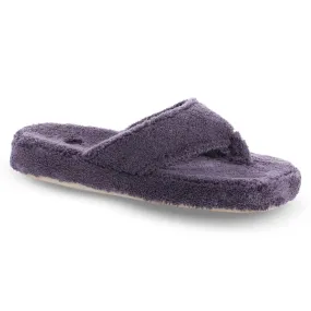 ACORN Women's Spa Thong Slippers - Squid Ink