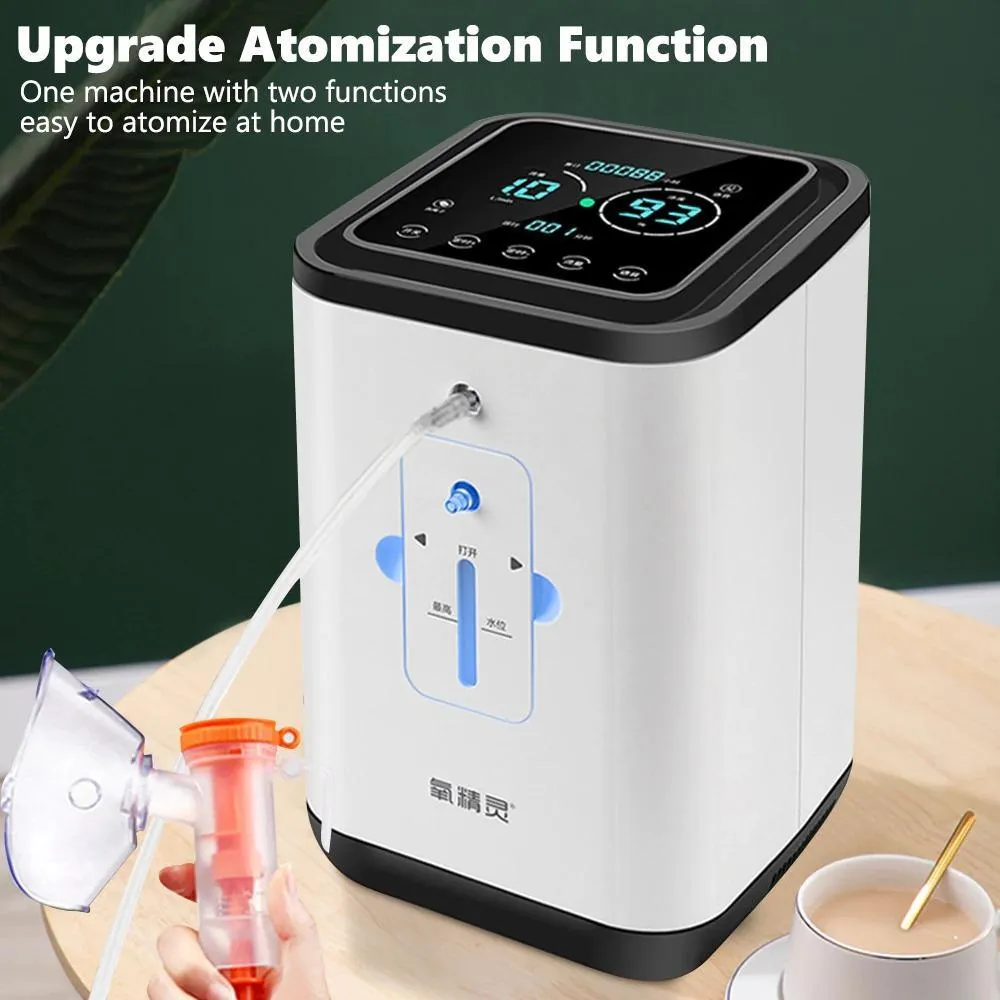 Adjustable 1-7L/min Oxygen Concentrator Generator For Home