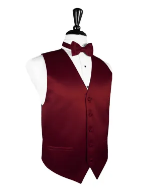 Apple "Premier" Satin Tuxedo Vest and Tie Set