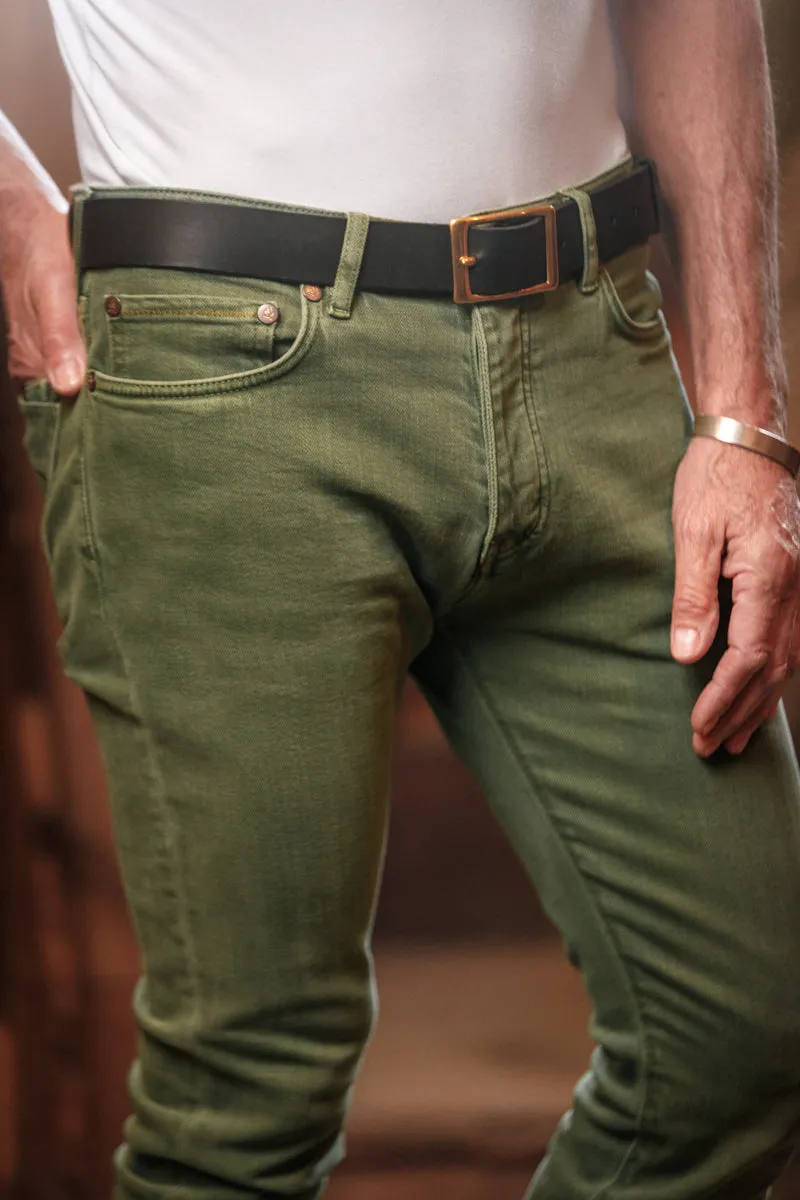 Brandon Overdyed Jean Army Green
