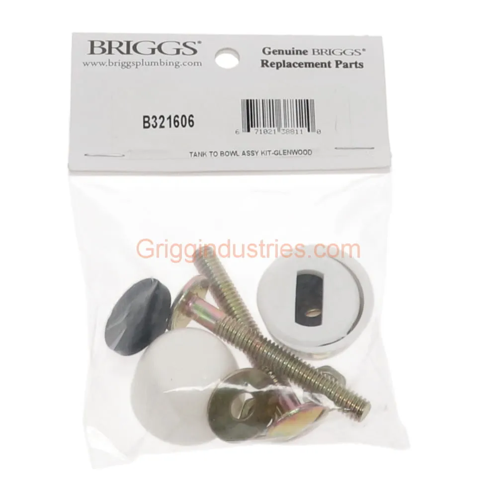 Briggs B321606 Tank To Bowl Hardware Kit