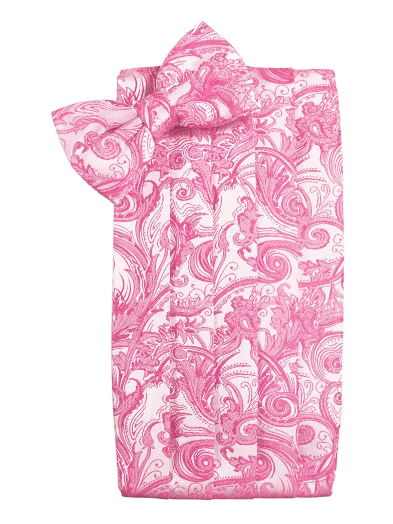 Bubblegum Tapestry Style Cummerbund Set