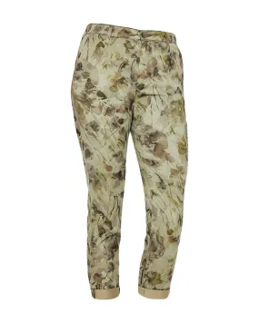 Caden Cropped Floral Print Pants