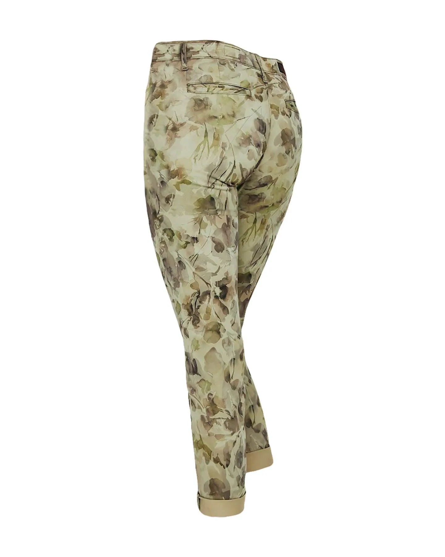 Caden Cropped Floral Print Pants