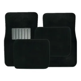 Carpet Floor Mats for Cars, Universal Fit Automotive All Purpose Car Protector Mats - Set of 4 Mats for Cars, SUVs, Trucks, and Vans - Easy Installation and Maintenance
