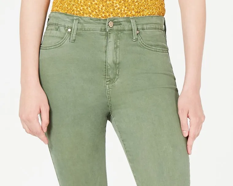 Celebrity Pink Juniors' Skinny Jeans Army Green Size 9