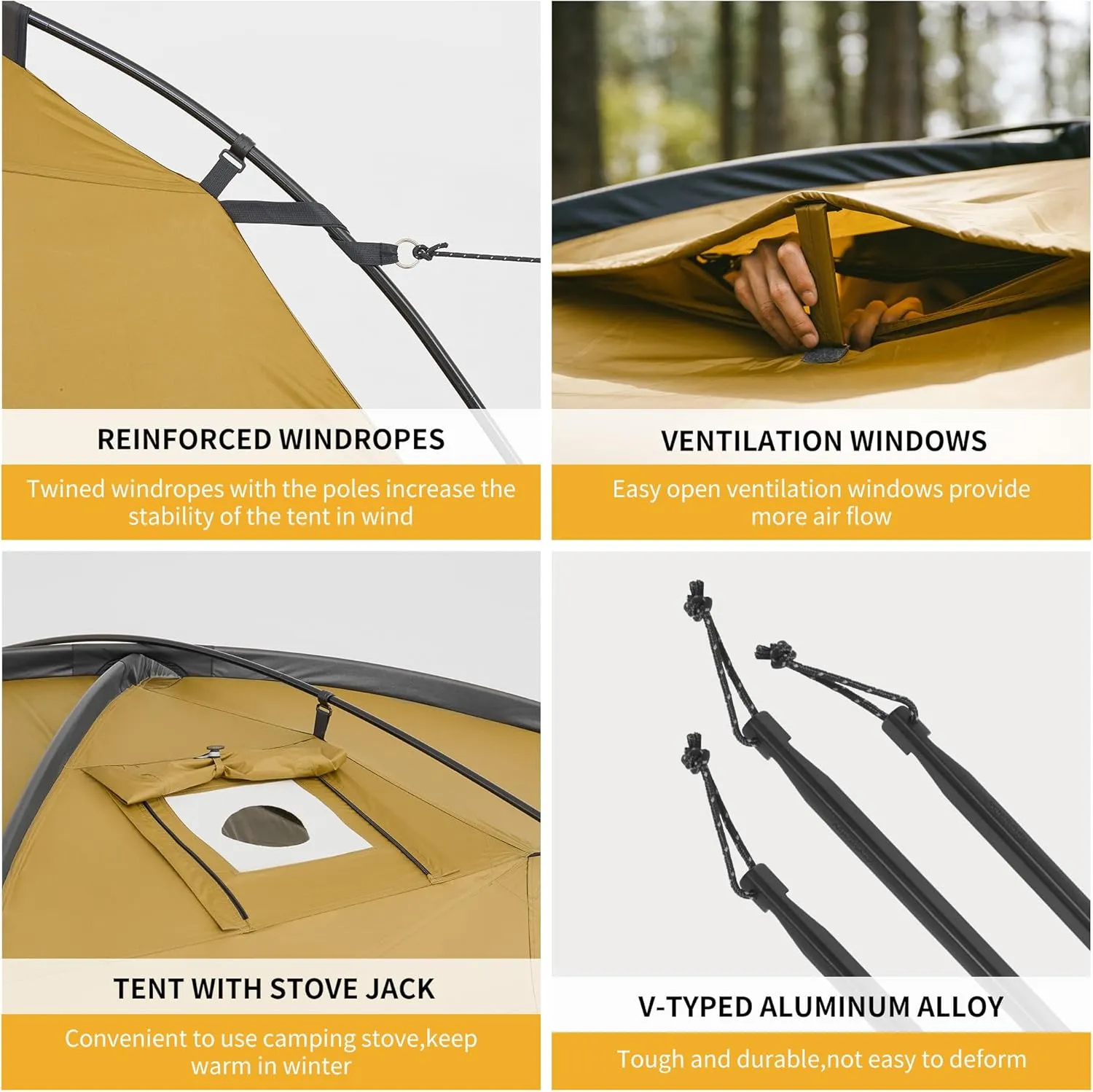 Dune 10.9 4-Season Camping Tent