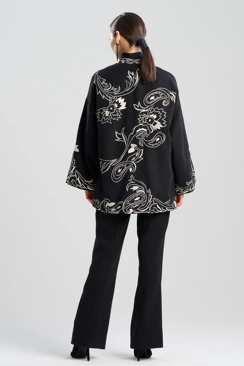 Felt Embroidered Coat