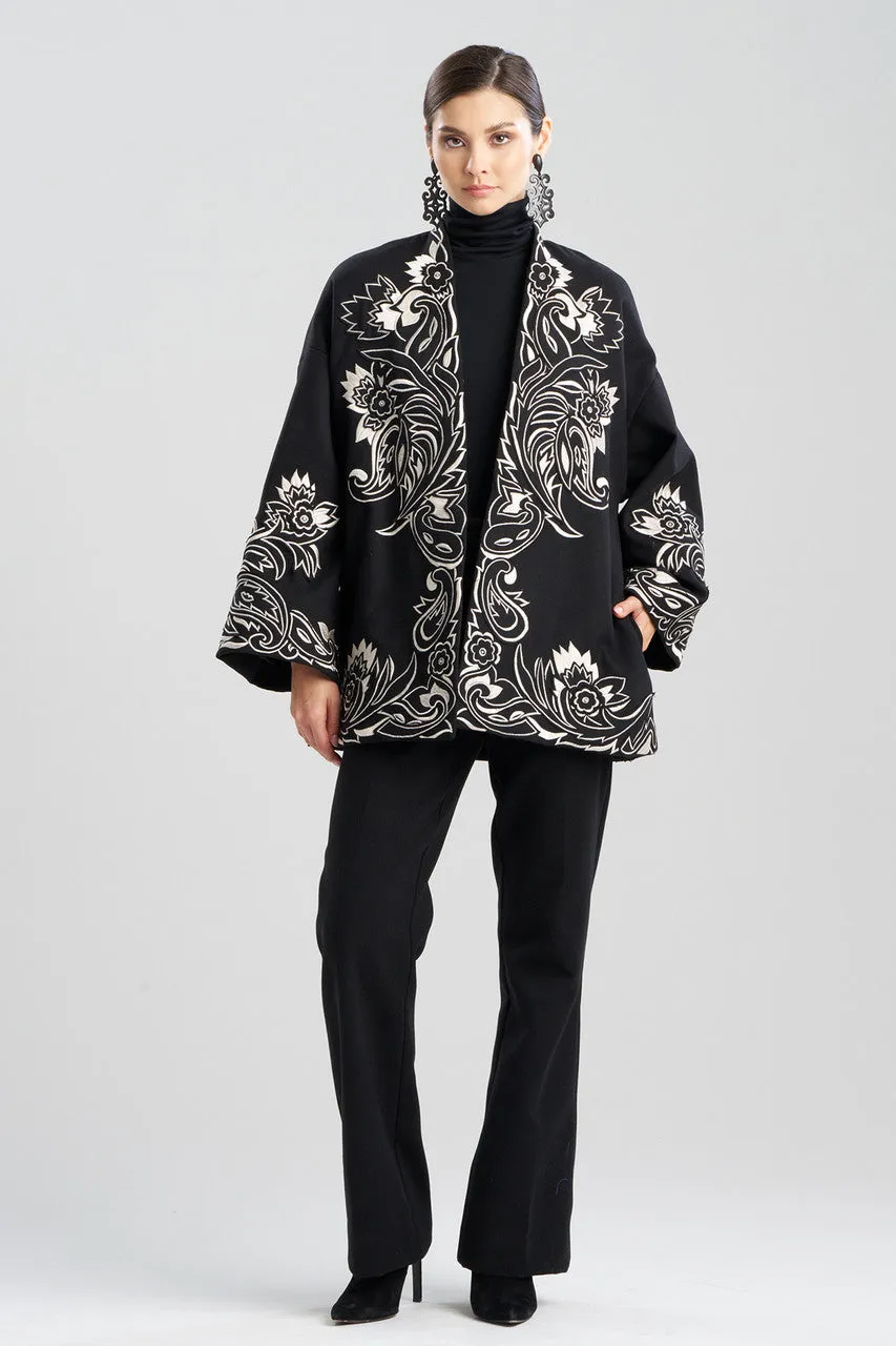 Felt Embroidered Coat