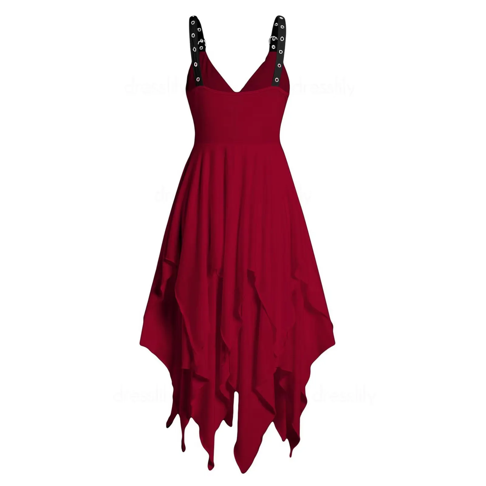 Funki Buys | Dresses | Women's Gothic Vintage Cosplay Dress