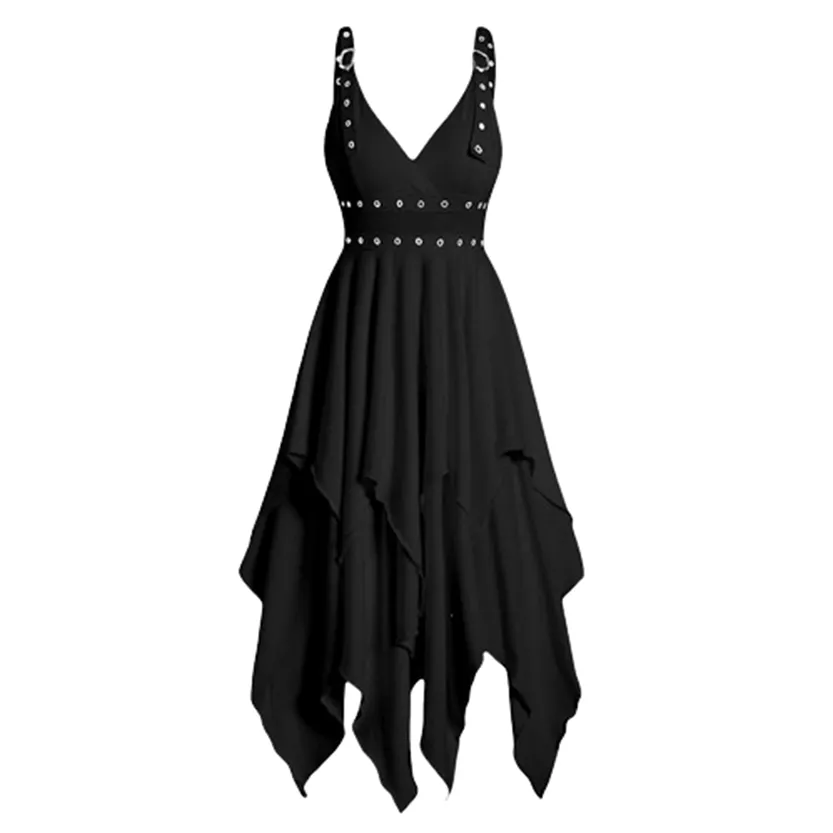 Funki Buys | Dresses | Women's Gothic Vintage Cosplay Dress