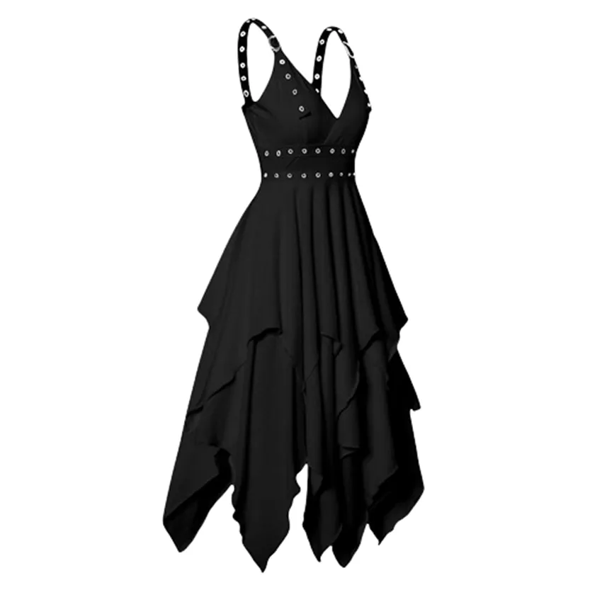 Funki Buys | Dresses | Women's Gothic Vintage Cosplay Dress