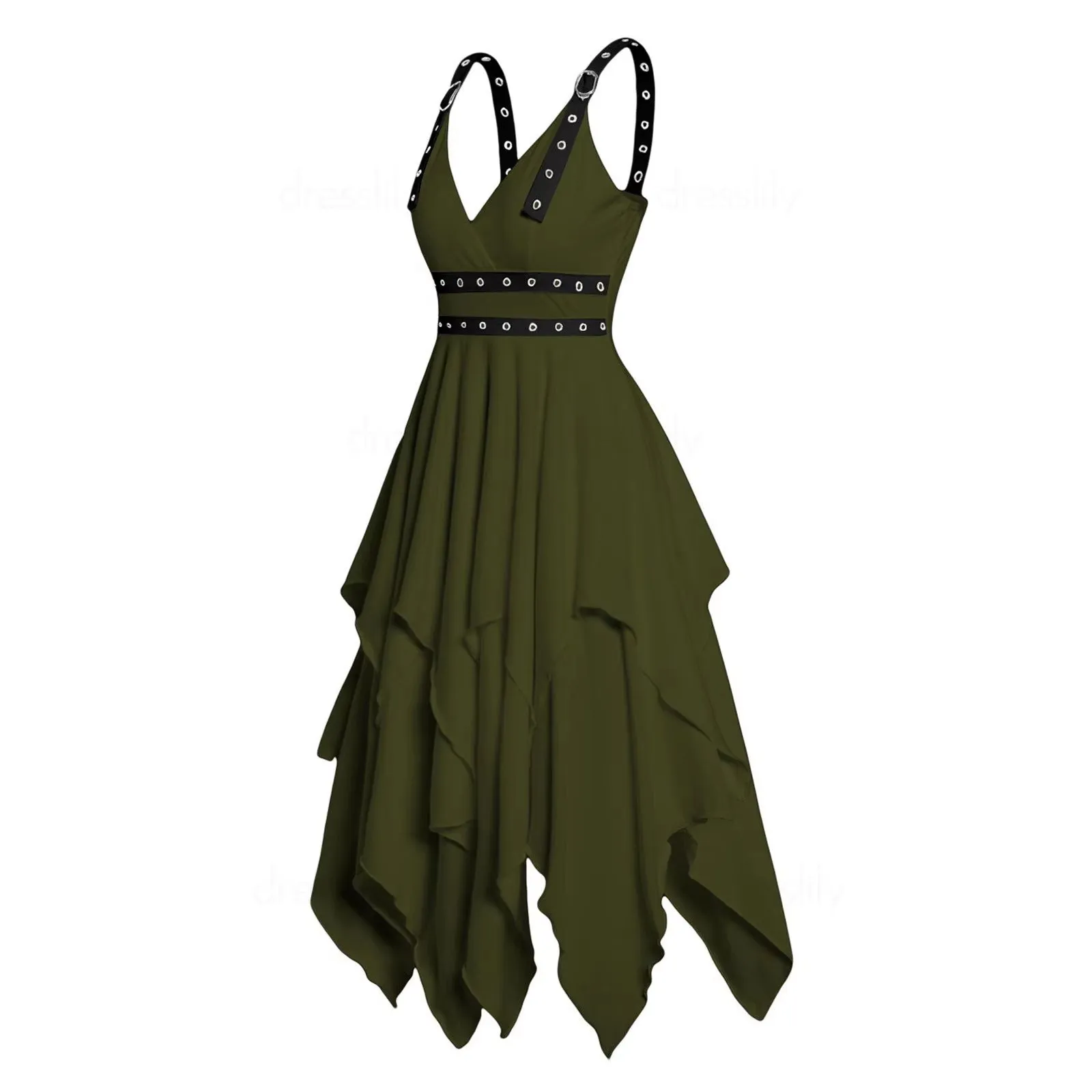 Funki Buys | Dresses | Women's Gothic Vintage Cosplay Dress