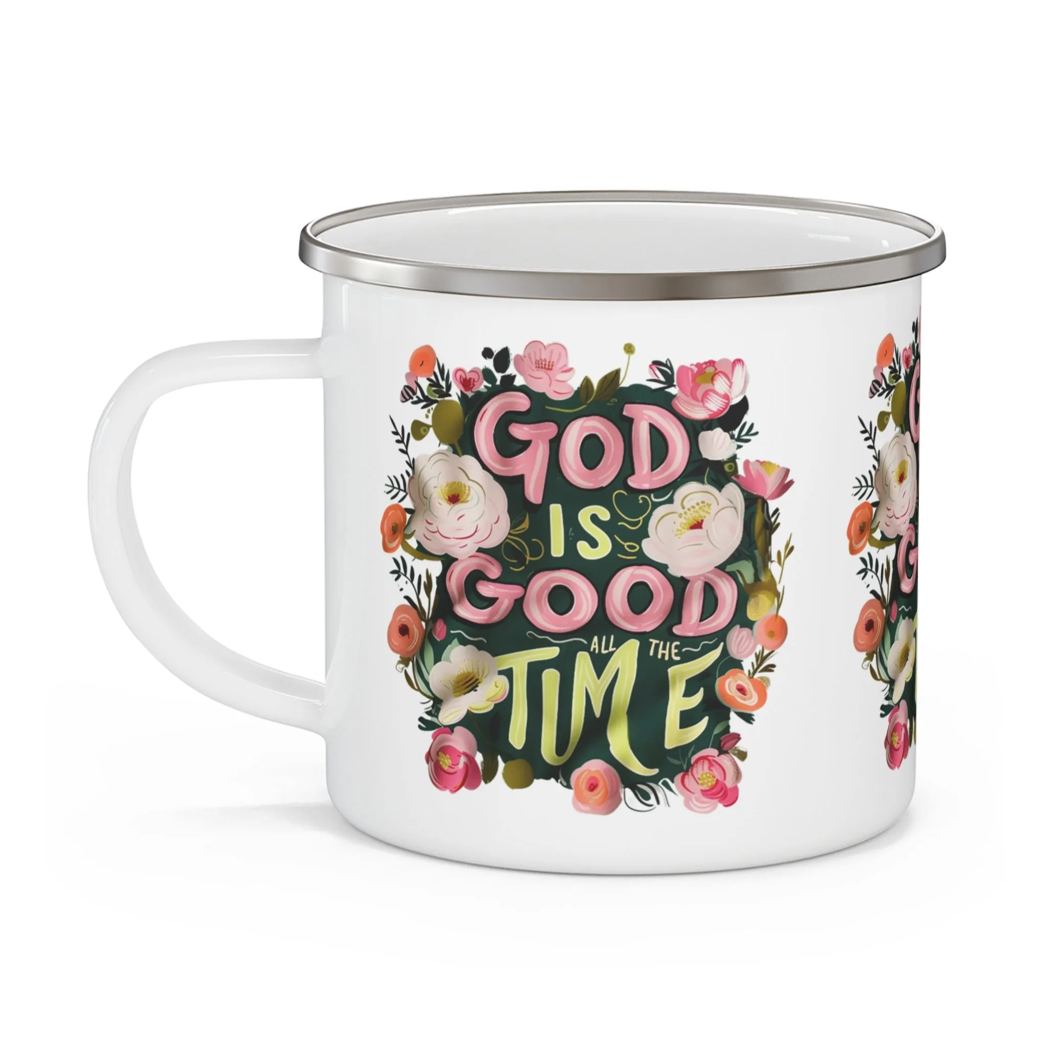God Is Good Camping Mug