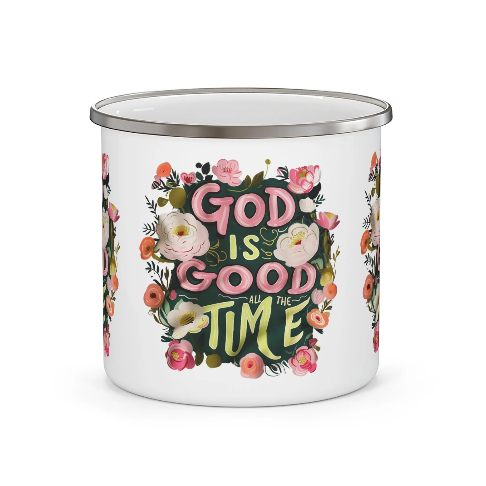 God Is Good Camping Mug
