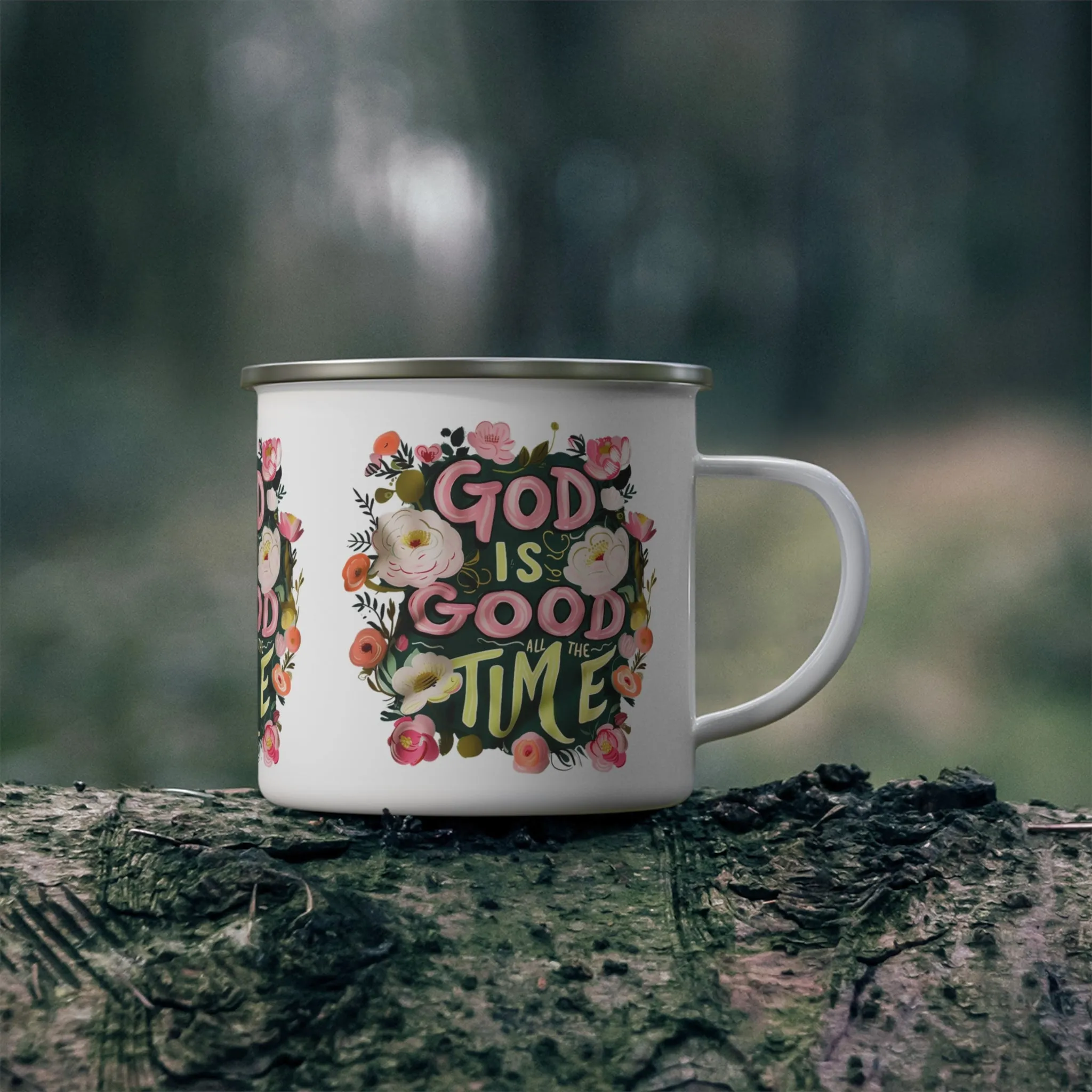 God Is Good Camping Mug
