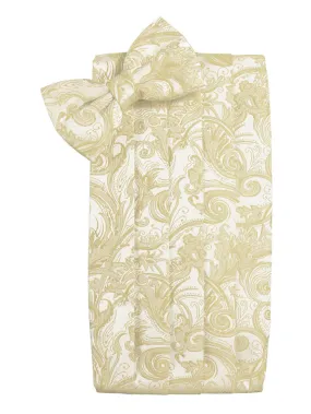 Golden Tapestry Style Cummerbund Set