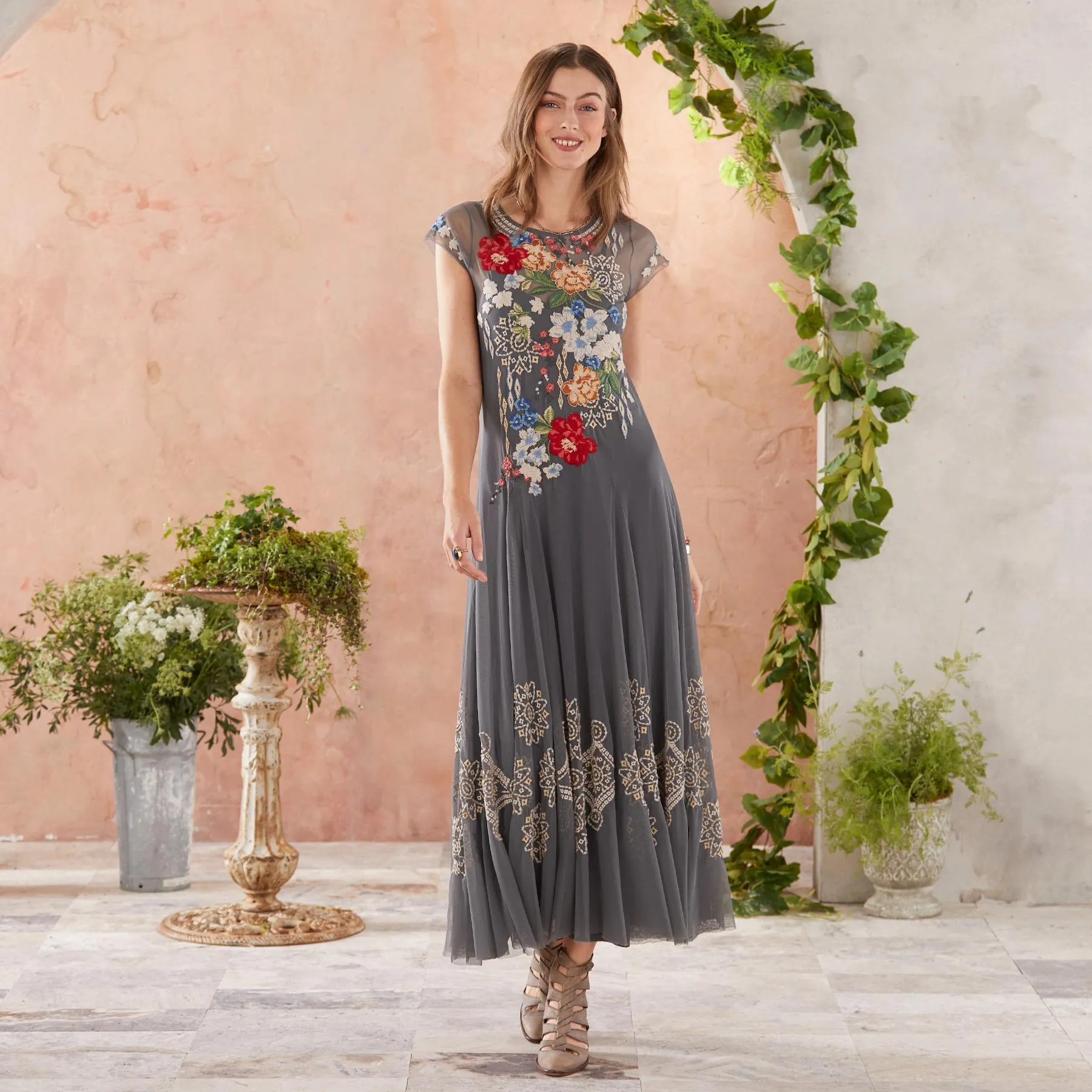 Hallie Mesh Dress