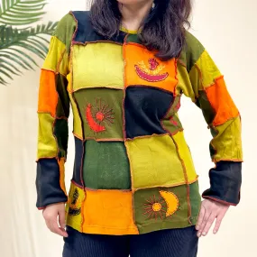 Sustainable-luxury Polo Sweater
