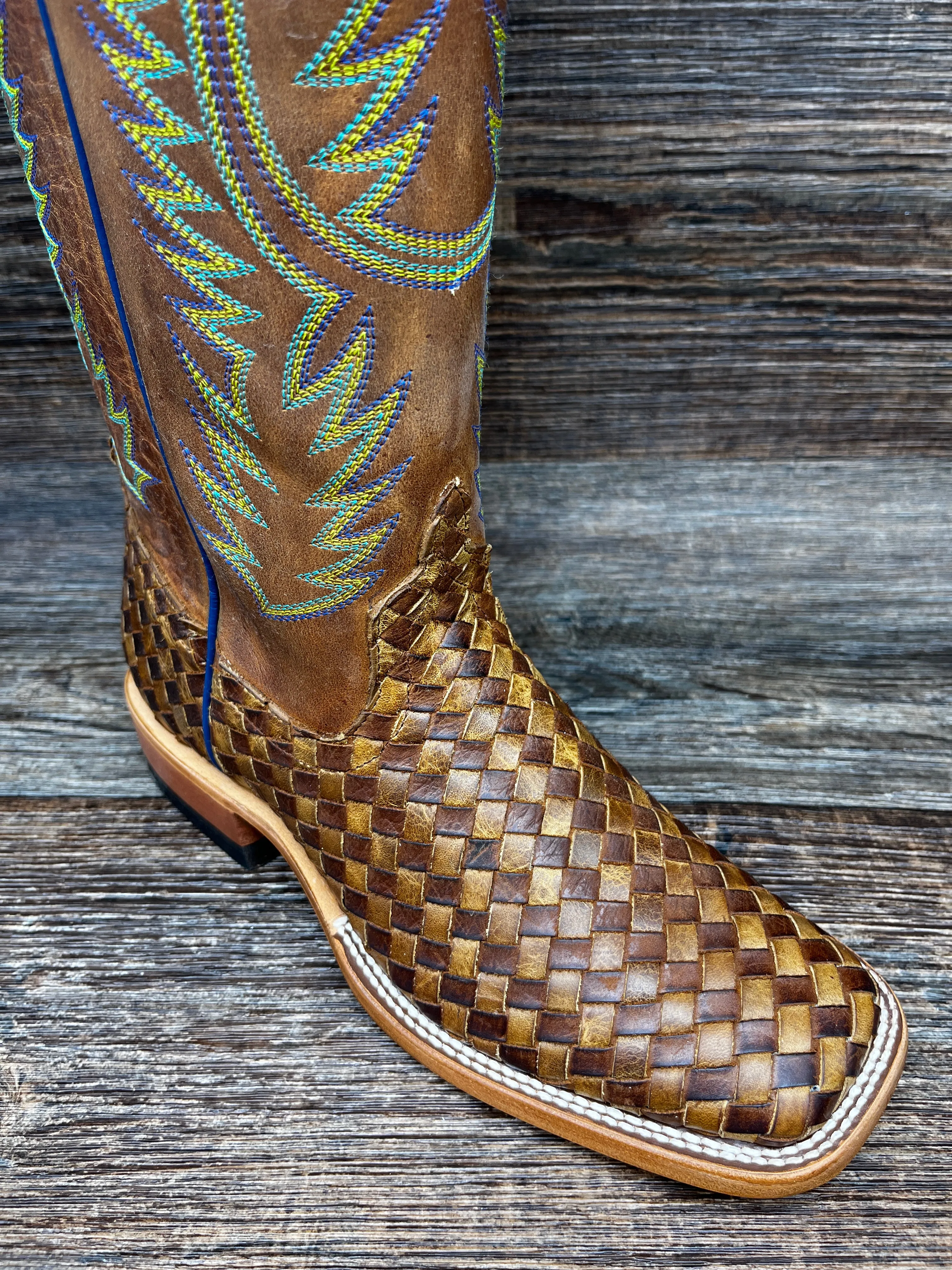 hp1758 Men's Unbeweavable Square Toe Western Boot by Horse Power