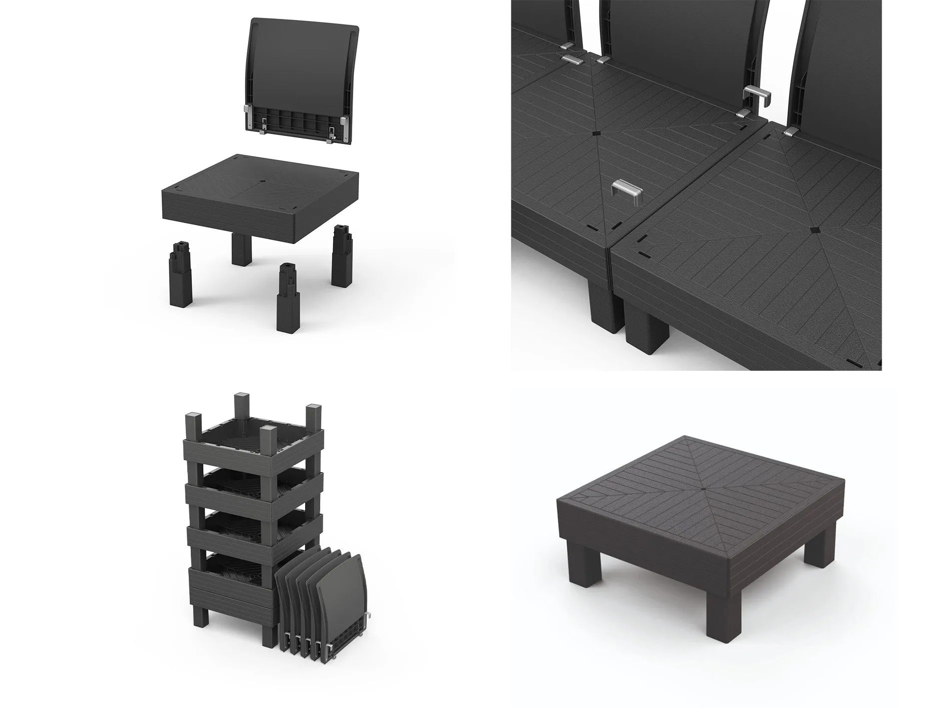 Keter Elements 8 Seater Modular Lounge Set