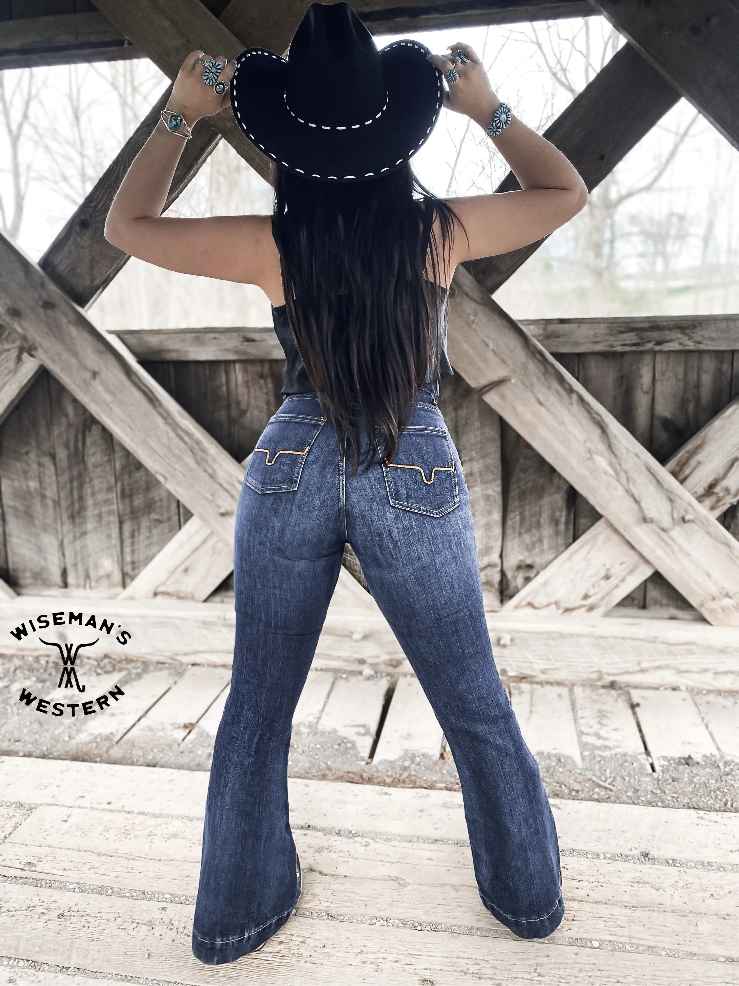 Kimes Ranch Jennifer Dark High Rise Trouser