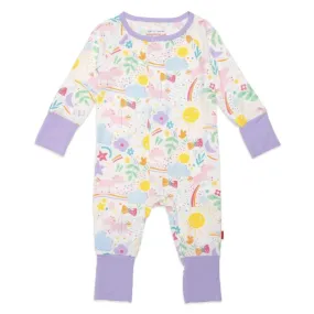 Magnetic Me Modal Convertible Grow with Me Coverall: Sunny Day Vibes