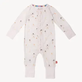 Magnetic Me Modal Convertible Grow with Me Coverall: Tutu Twirls