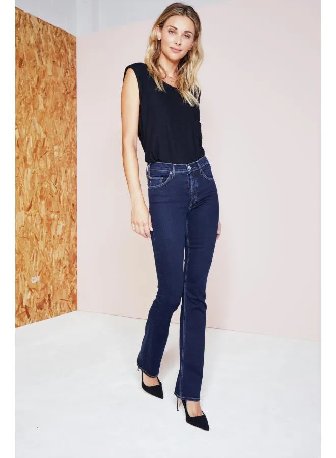 McGuire - High Rise Gainsbourg Bootcut in Bay Club