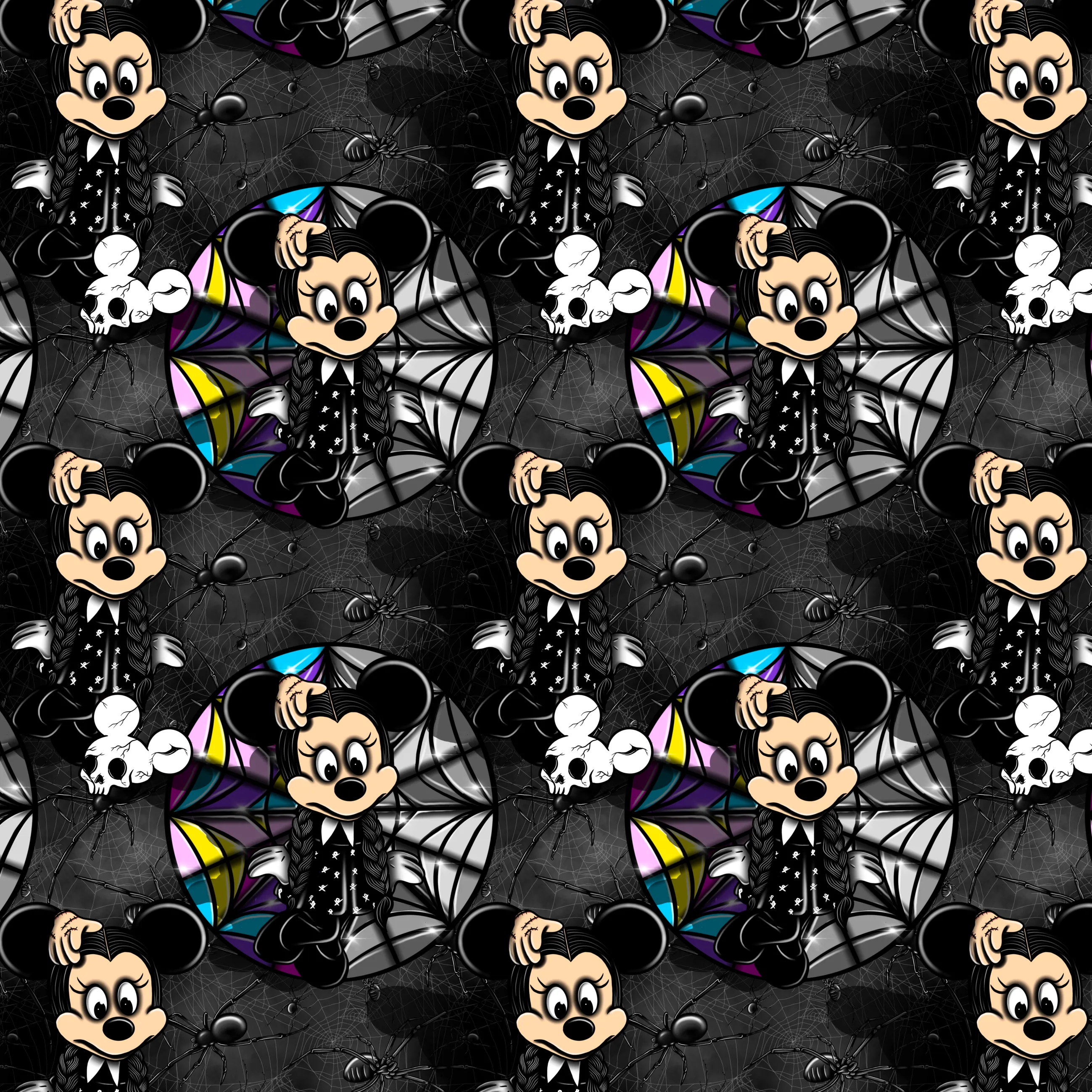 Pre order mouse Tuesday and mouse skeleton Grunge Dress