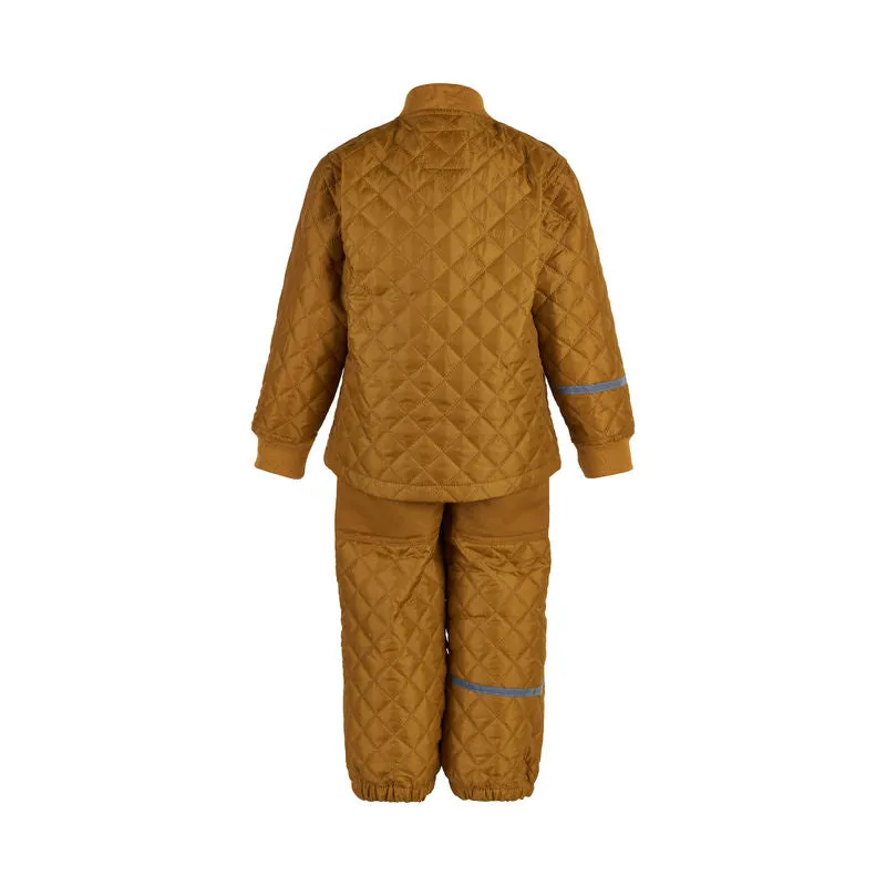 Quilted Thermal Set: Buckthorn Brown