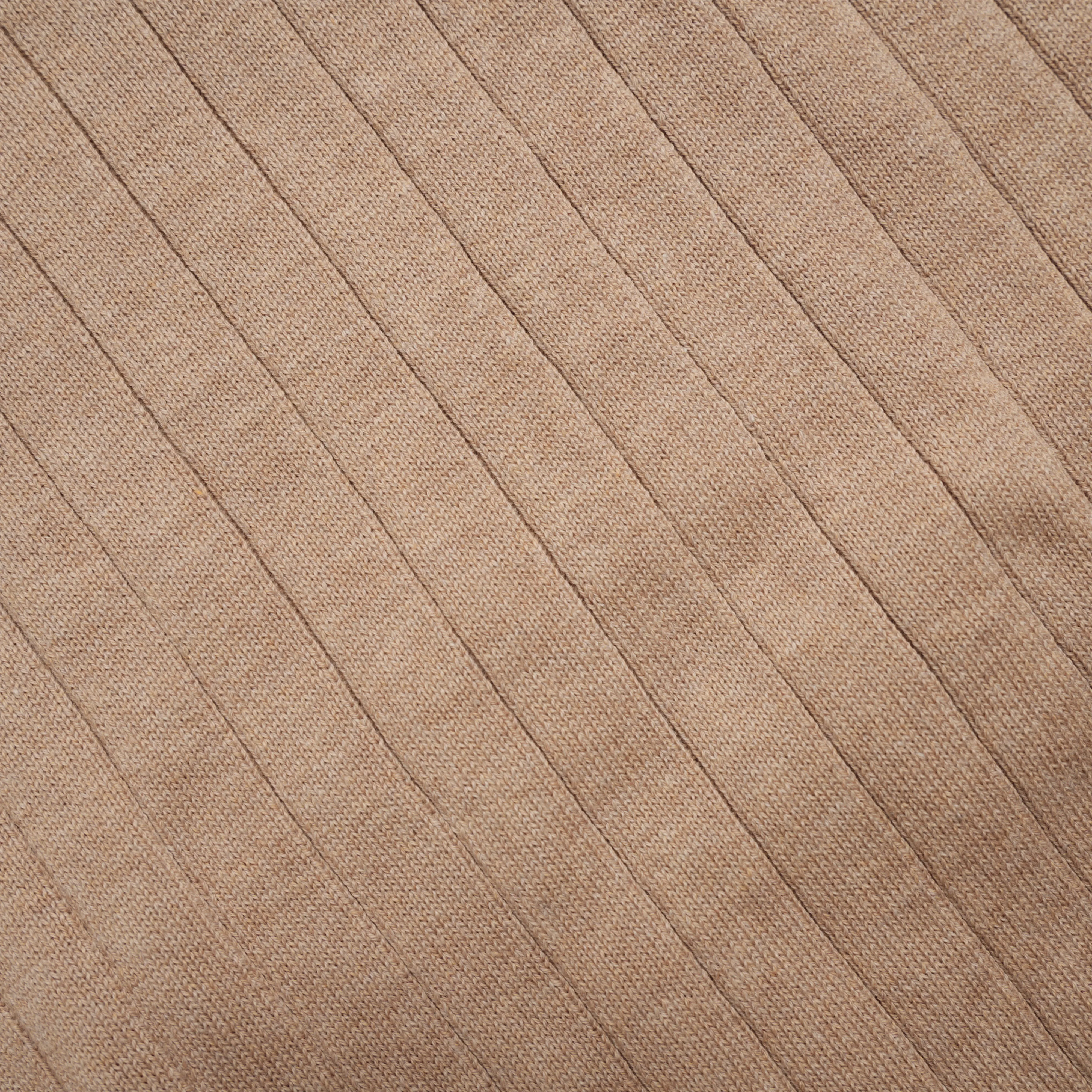 Ribbed Sweater Camel Polo