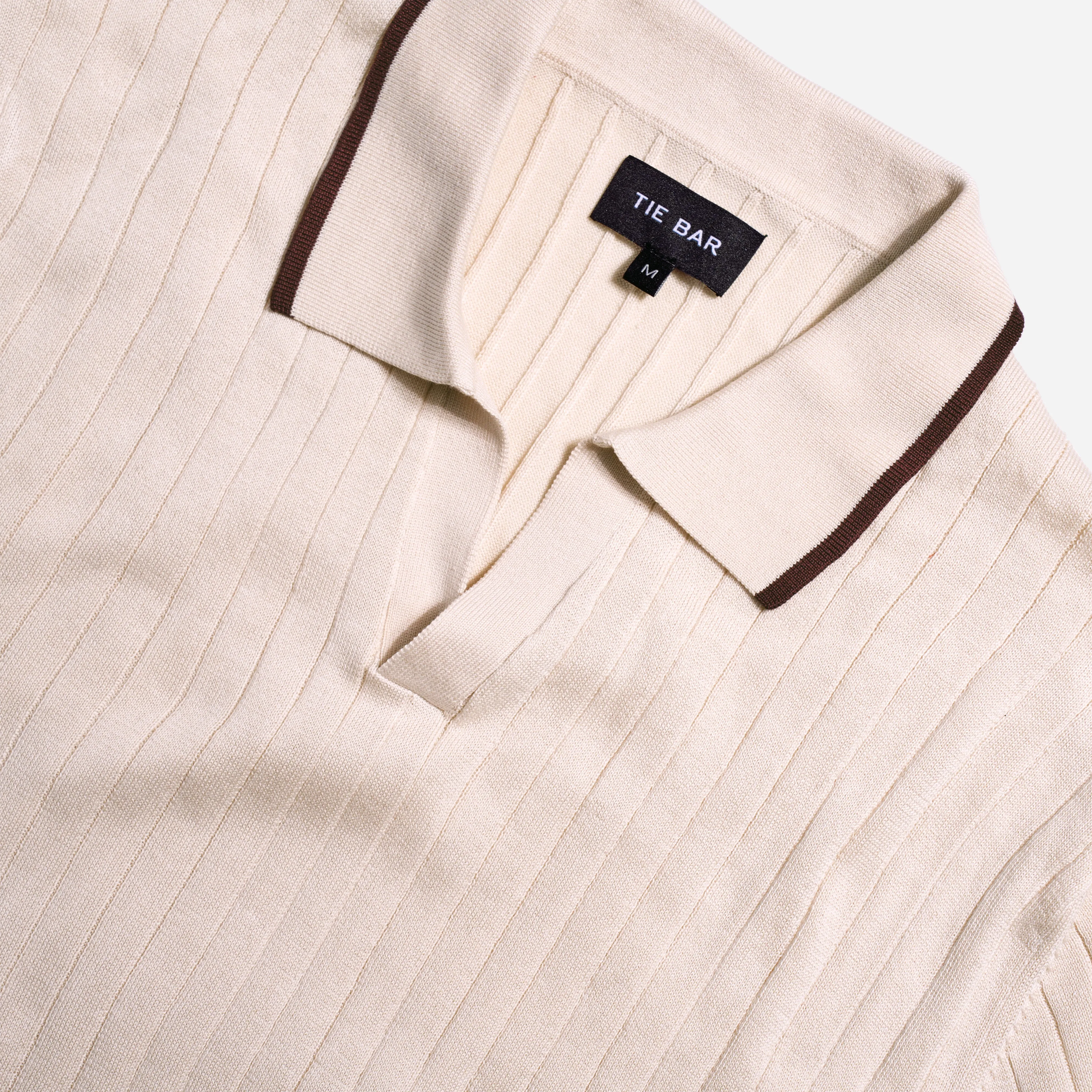 Ribbed Sweater Vintage Ivory Polo
