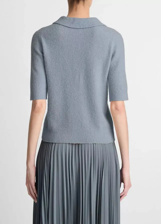 Soft Boucle Short Sleeve Polo