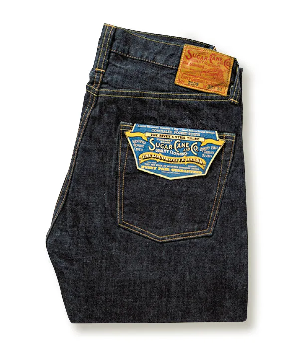 Sugar Cane 2009 Slim Straight - One Wash 12 oz. Japanese Selvedge Denim