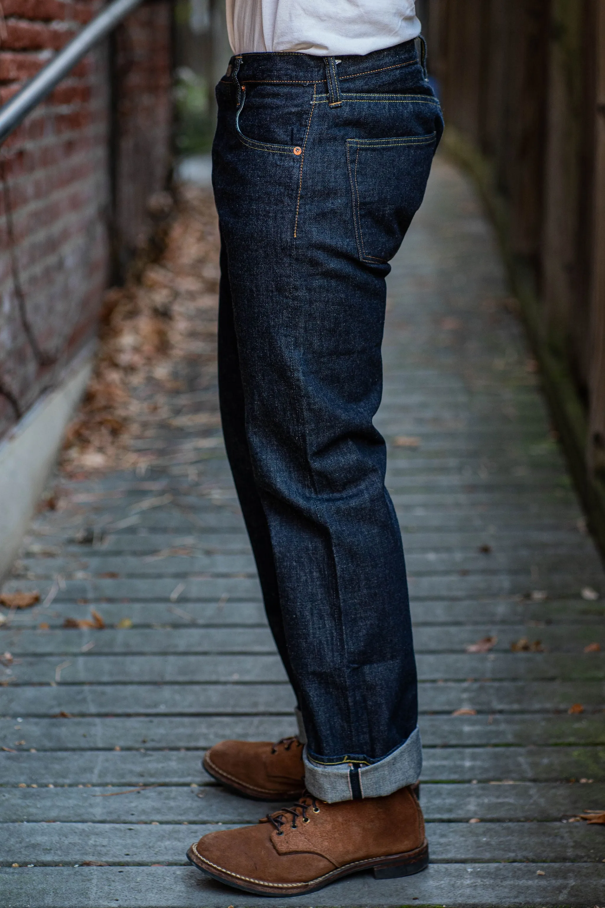 Sugar Cane 2009 Slim Straight - One Wash 12 oz. Japanese Selvedge Denim