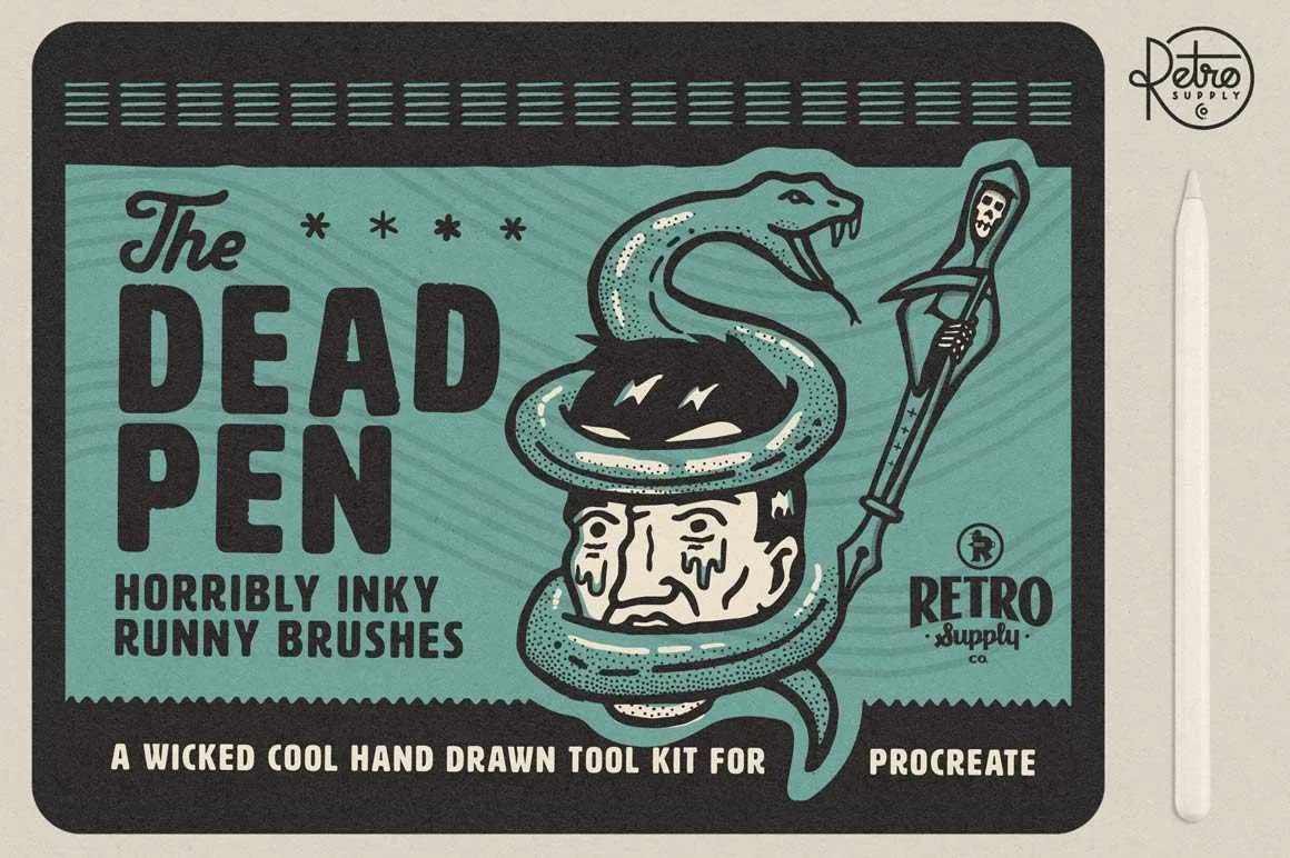 The Essential Procreate Brush Bundle