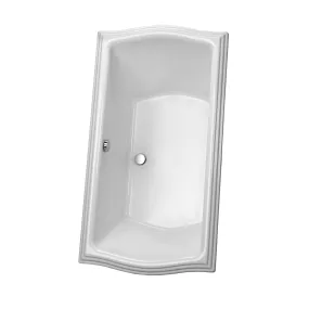 TOTO ABY781N#01N Acrylic Soaker Bathtub Clayton 6032 Cotton