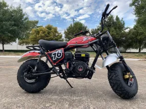 Trailmaster Mini Bike MB200X Hurricane  ALL NEW WITH FRONT AND REAR BRAKES, 196cc engine