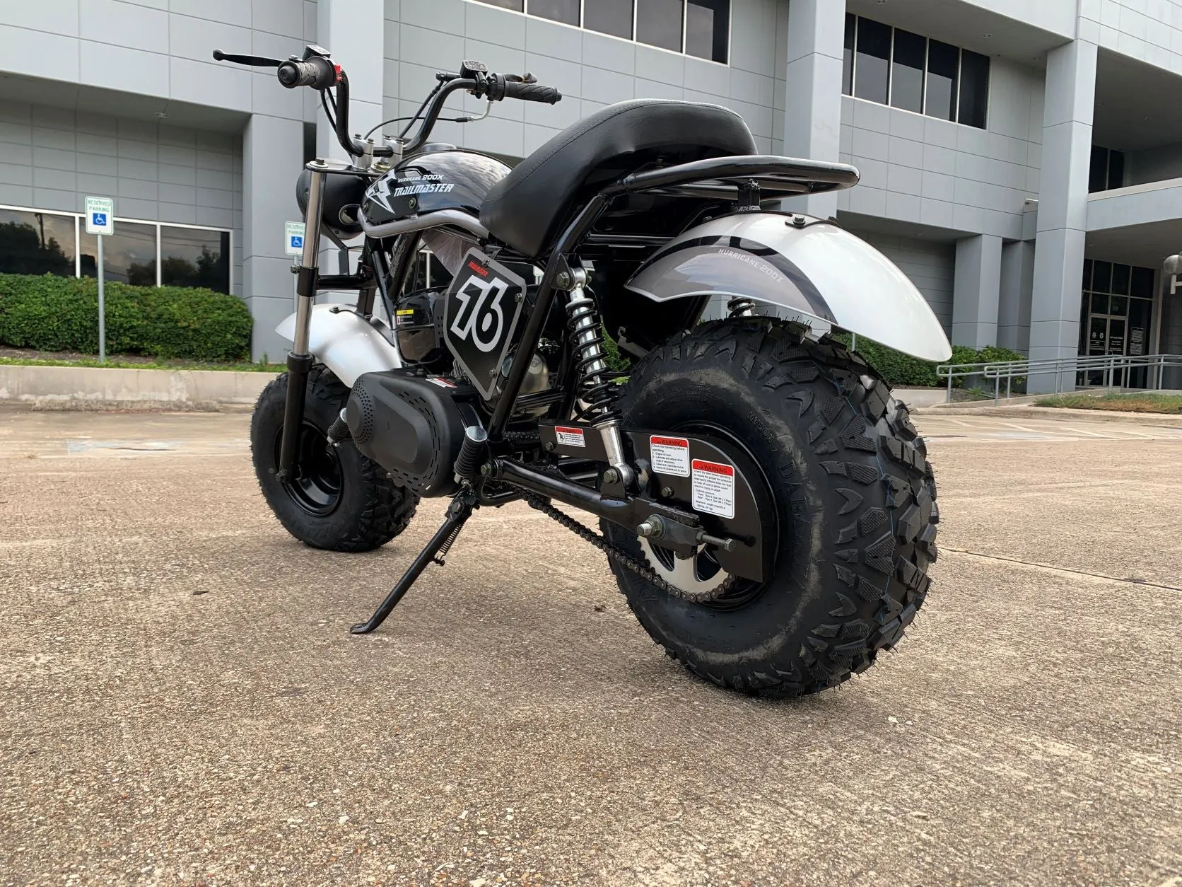 Trailmaster Mini Bike MB200X Hurricane  ALL NEW WITH FRONT AND REAR BRAKES, 196cc engine