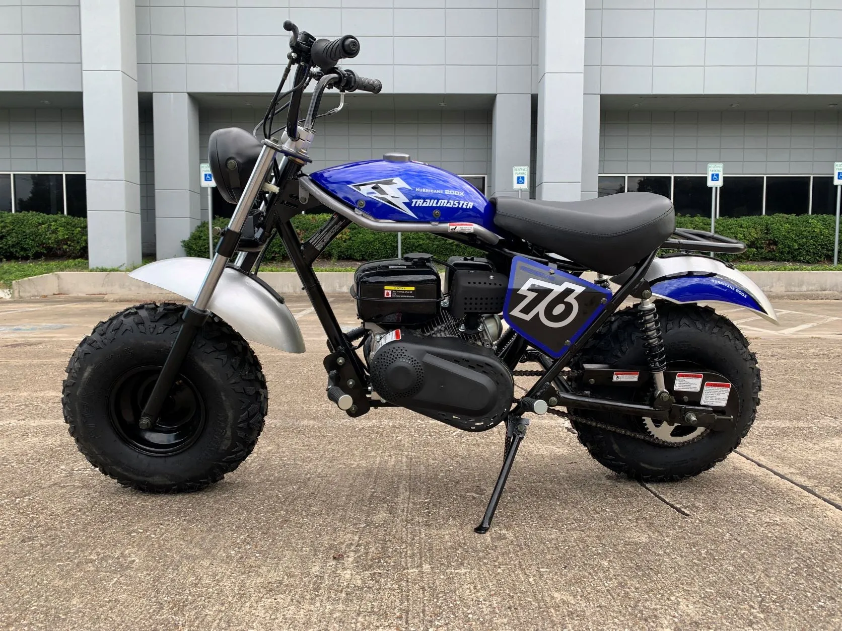 Trailmaster Mini Bike MB200X Hurricane  ALL NEW WITH FRONT AND REAR BRAKES, 196cc engine