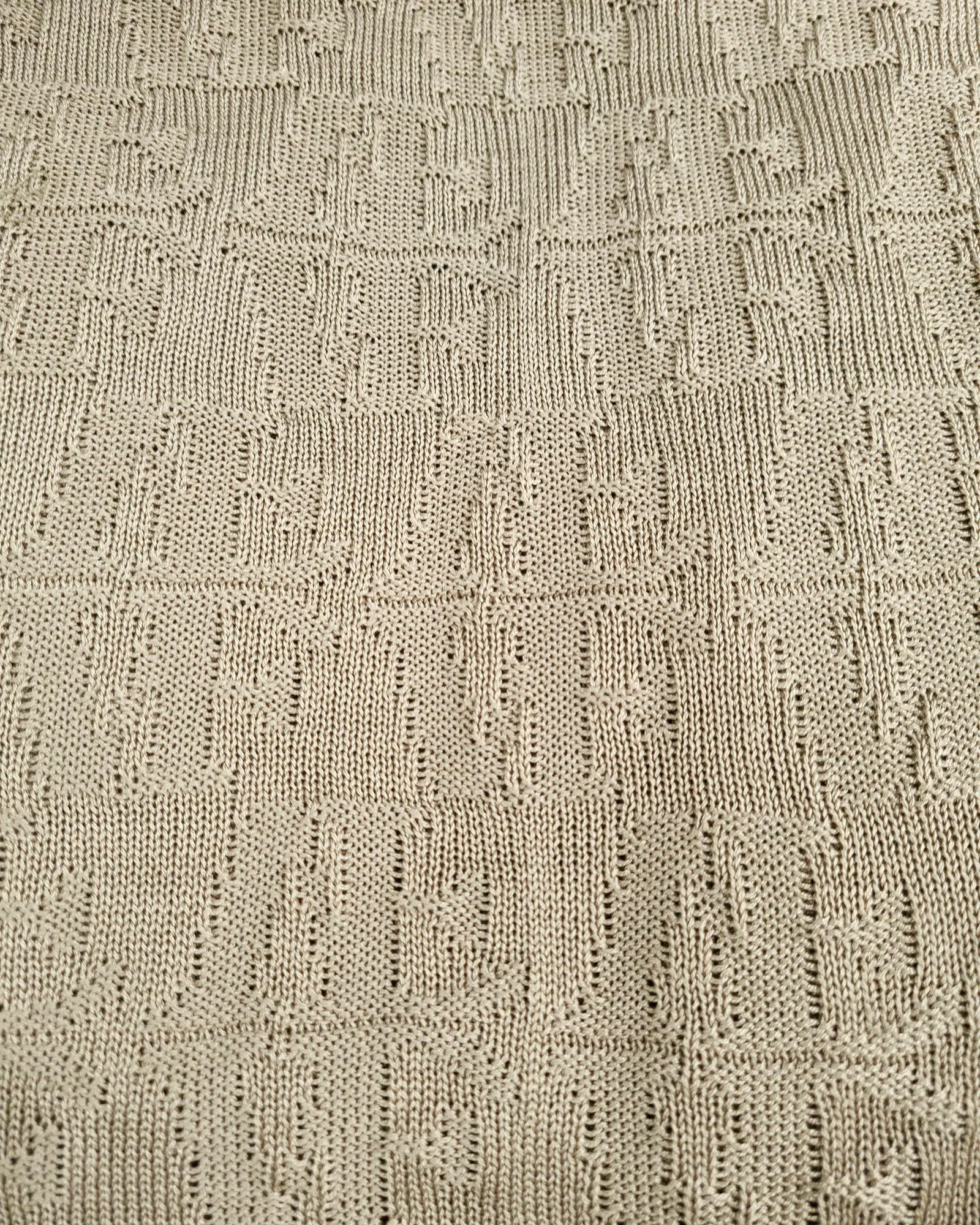 VINCENT & FRANKS S221VF SS TAUPE KNITTED POLO
