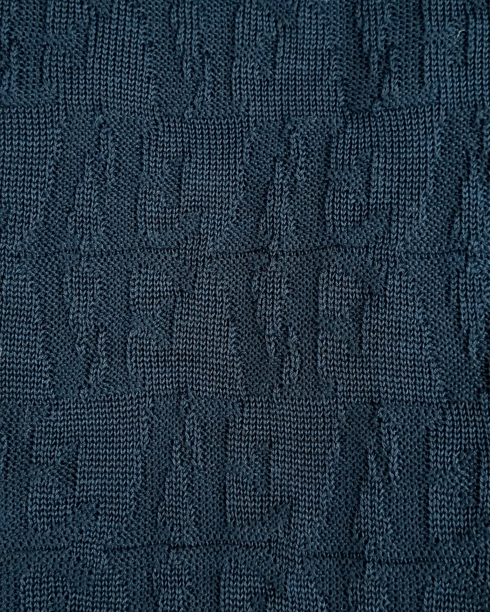 VINCENT & FRANKS S221VF-V SS BLACK KNITTED POLO