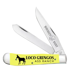 Whiskey Ranch Loco Gringos Trapper Knife - WB11-34