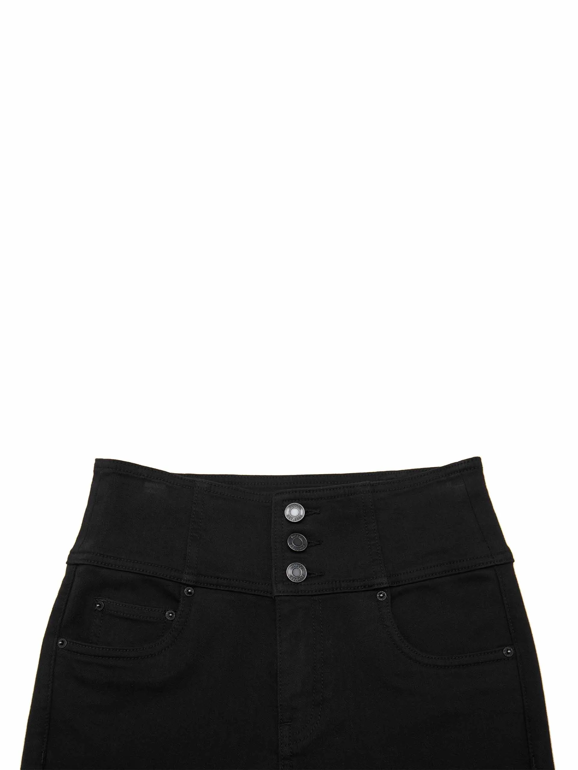 Wide Waist Skinny Jeans